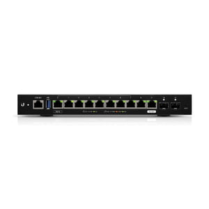 Ubiquiti EdgeRouter 12 - 10-Port Gigabit Router with PoE Passthrough and 2 SFP Ports Ubiquiti EdgeRouter 12 - 10-Port Gigabit Router with PoE Passthrough and 2 SFP Ports