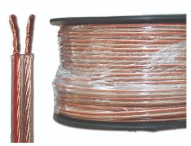 12 AWG Fig 8 TPVC speaker cable - 100m